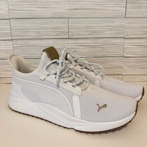 NWOB PUMA Mens Pacer Future Street Running Sneakers Shoes - 394361-01 White 13